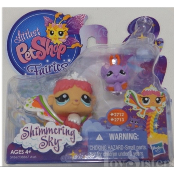 Littlest Pet Shop Fairies LPS bundle of 4 - Picture 3 of 11